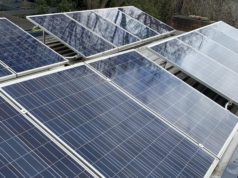 services solar panel cleaning